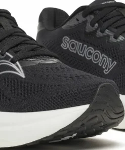 Saucony Men's Ride 19 Wide Black/silver