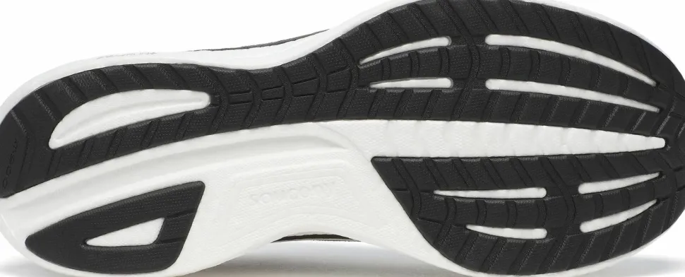 Saucony Men's Ride 18 Wide Black/white