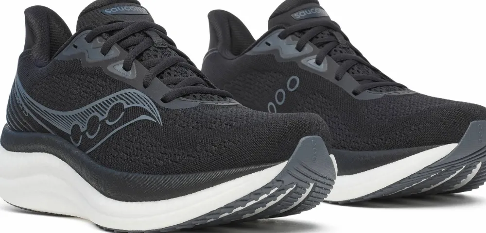 Saucony Men's Triumph 23 Black/White Best