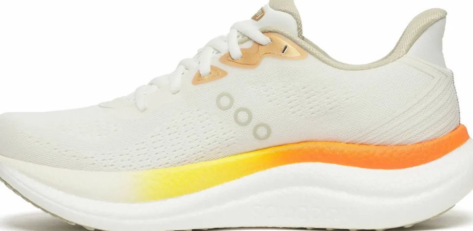 Saucony Men's Triumph 23 Ivory/fire