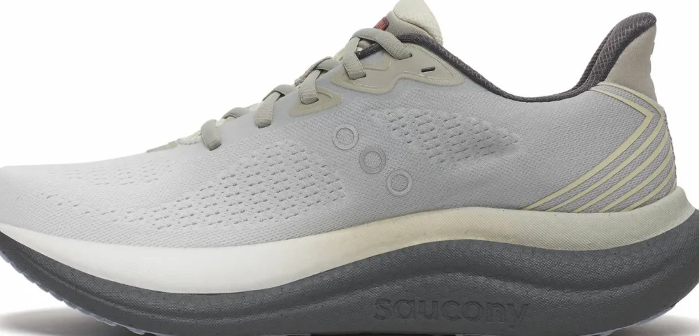 Saucony Men's Triumph 23 Wide Grey/Shadow Hot