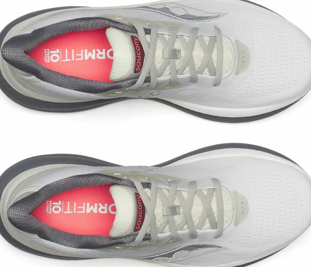 Saucony Men's Triumph 23 Wide Grey/Shadow Hot