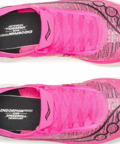 Saucony Unisex Endorphin Elite 2 Shock/Black Hot