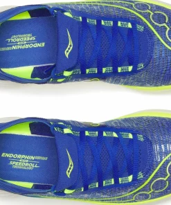 Saucony Unisex Endorphin Elite 2 Lapis/citron