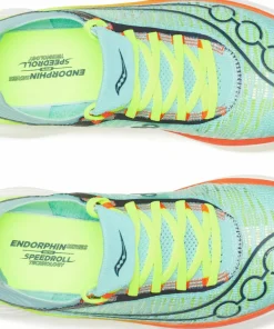 Saucony Unisex Endorphin Elite 2 Splash/Fire Clearance