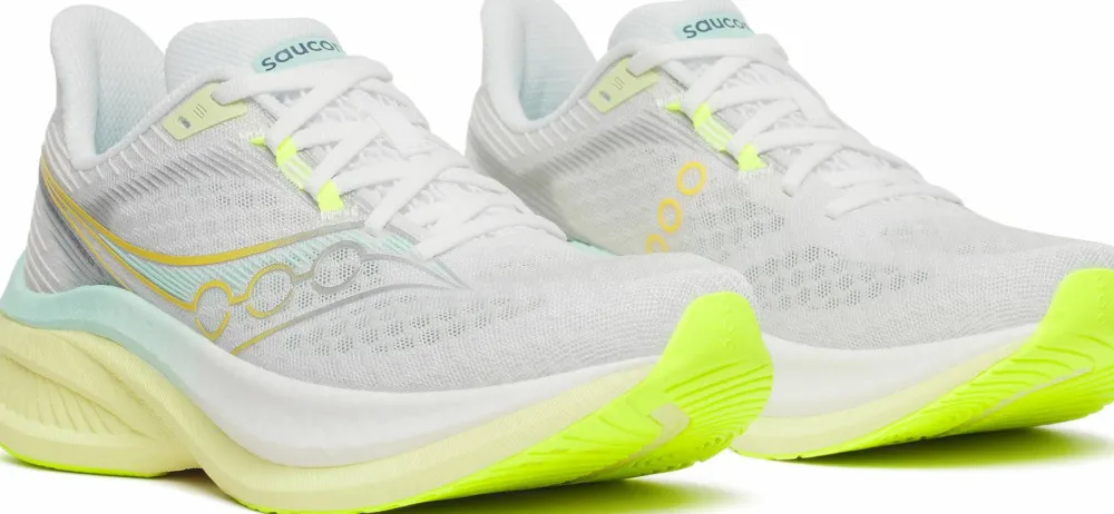 Saucony Women's Endorphin Speed 5 White/Tender Best