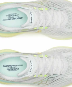 Saucony Women's Endorphin Speed 5 White/Tender Best