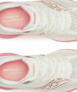 Saucony Women's Endorphin Speed 5 Ivory/Mauve