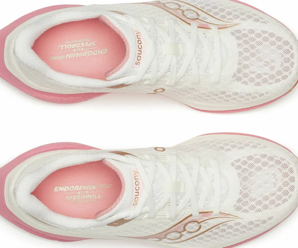 Saucony Women's Endorphin Speed 5 Ivory/Mauve
