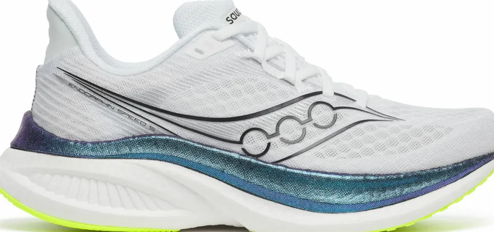 Saucony Women's Endorphin Speed 5 White/Nightsky Sale