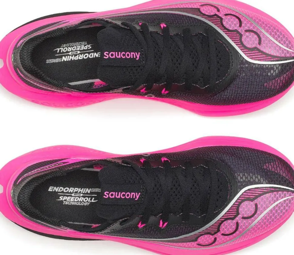 Saucony Women's Endorphin Pro 5 Black/shock