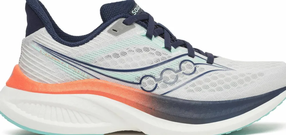 Saucony Women's Endorphin Speed 5 White/Navy Outlet