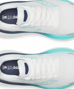 Saucony Women's Hurricane 25 White/navy