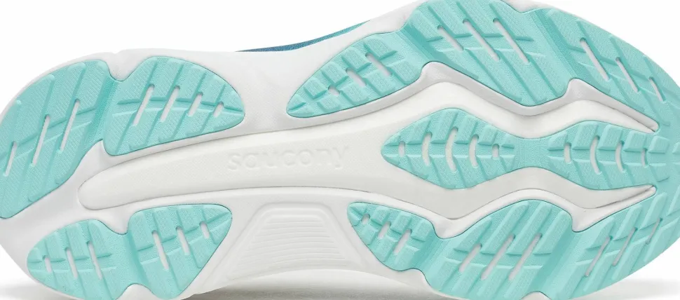 Saucony Women's Hurricane 25 White/navy