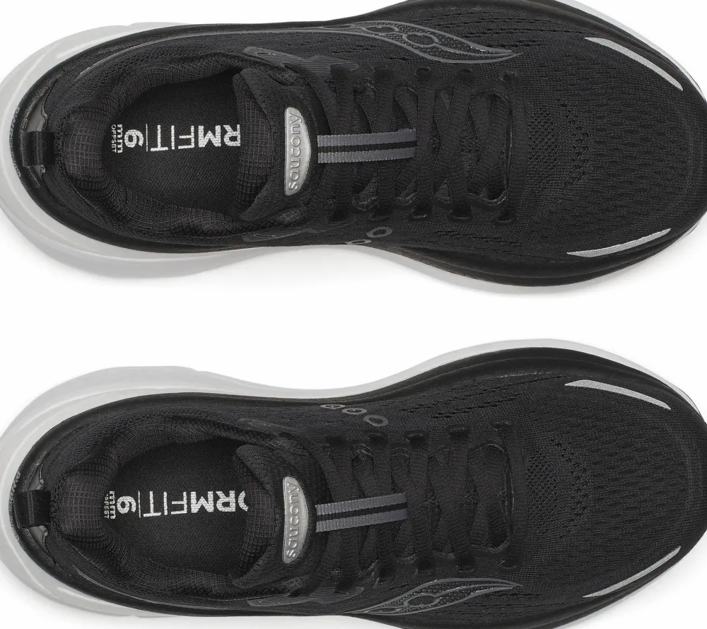 Saucony Women's Hurricane 25 Wide Black/White