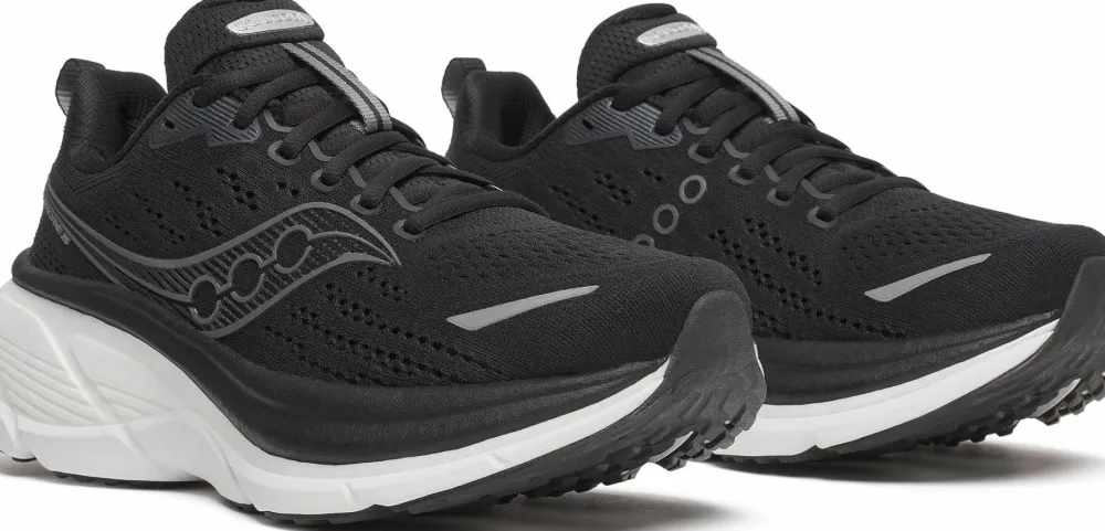 Saucony Women's Hurricane 25 Wide Black/White