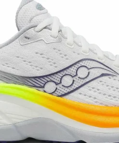 Saucony Women's Hurricane 25 White/frigid Best