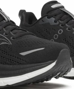Saucony Women's Hurricane 25 Black/white