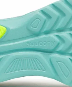 Saucony Women's Kinvara 16 White/Aqua Hot