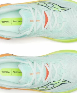 Saucony Women's Peregrine 16 Aqua/Citron Best