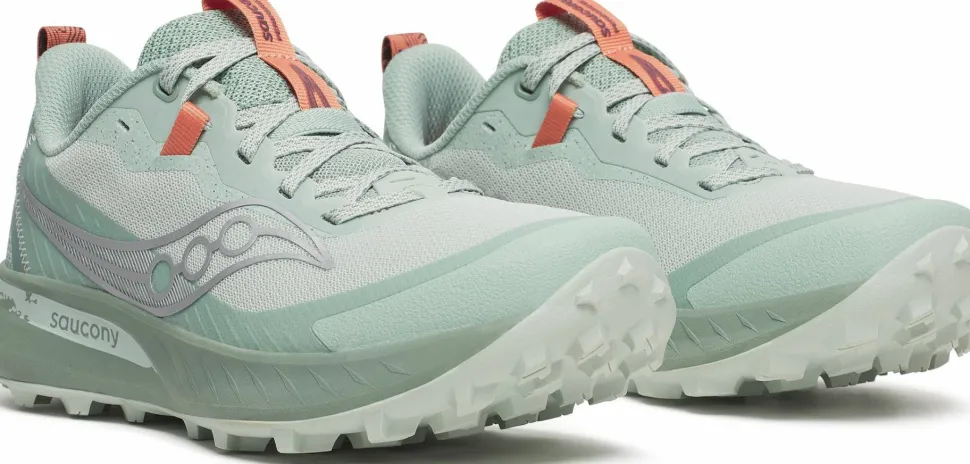 Saucony Women's Peregrine 15 Mist/aloe