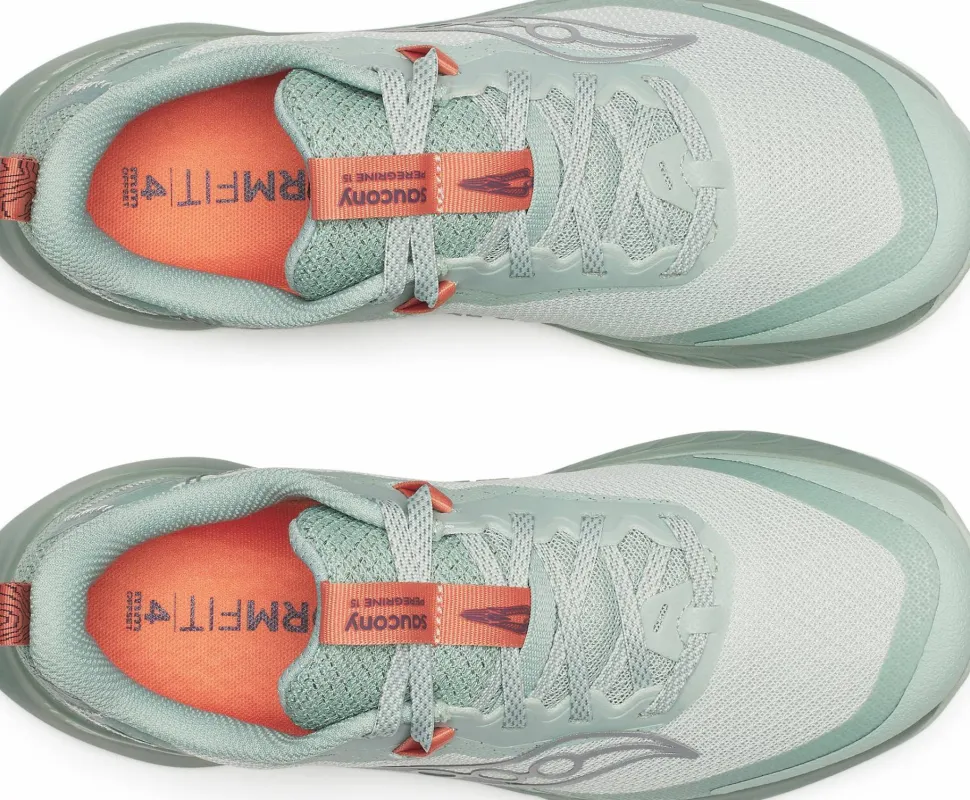 Saucony Women's Peregrine 15 Mist/aloe