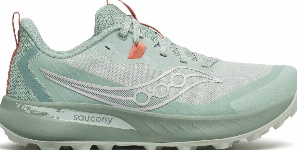 Saucony Women's Peregrine 15 Mist/aloe