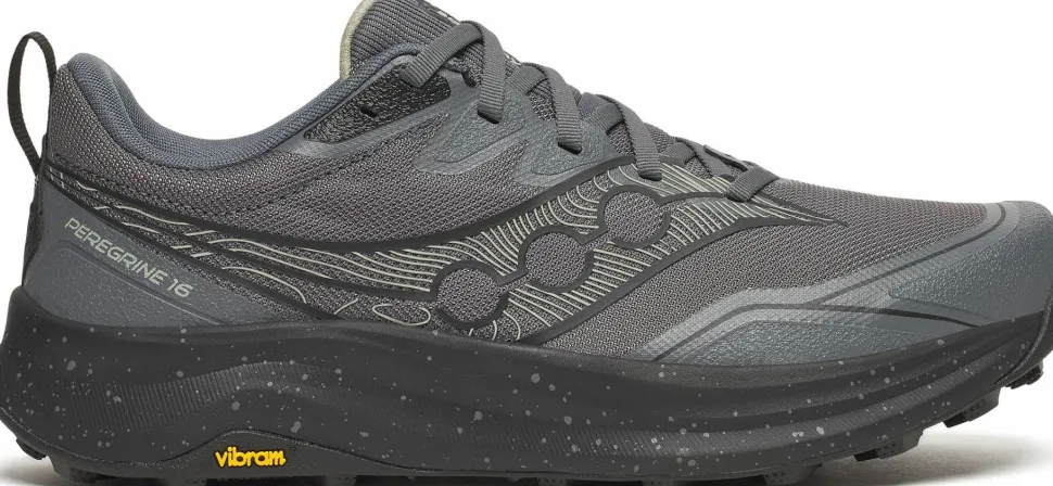 Saucony Women's Peregrine 16 Black/carbon