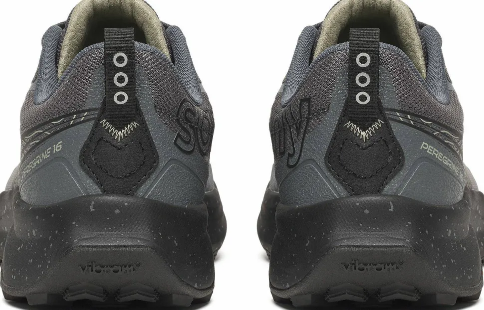 Saucony Women's Peregrine 16 Black/carbon