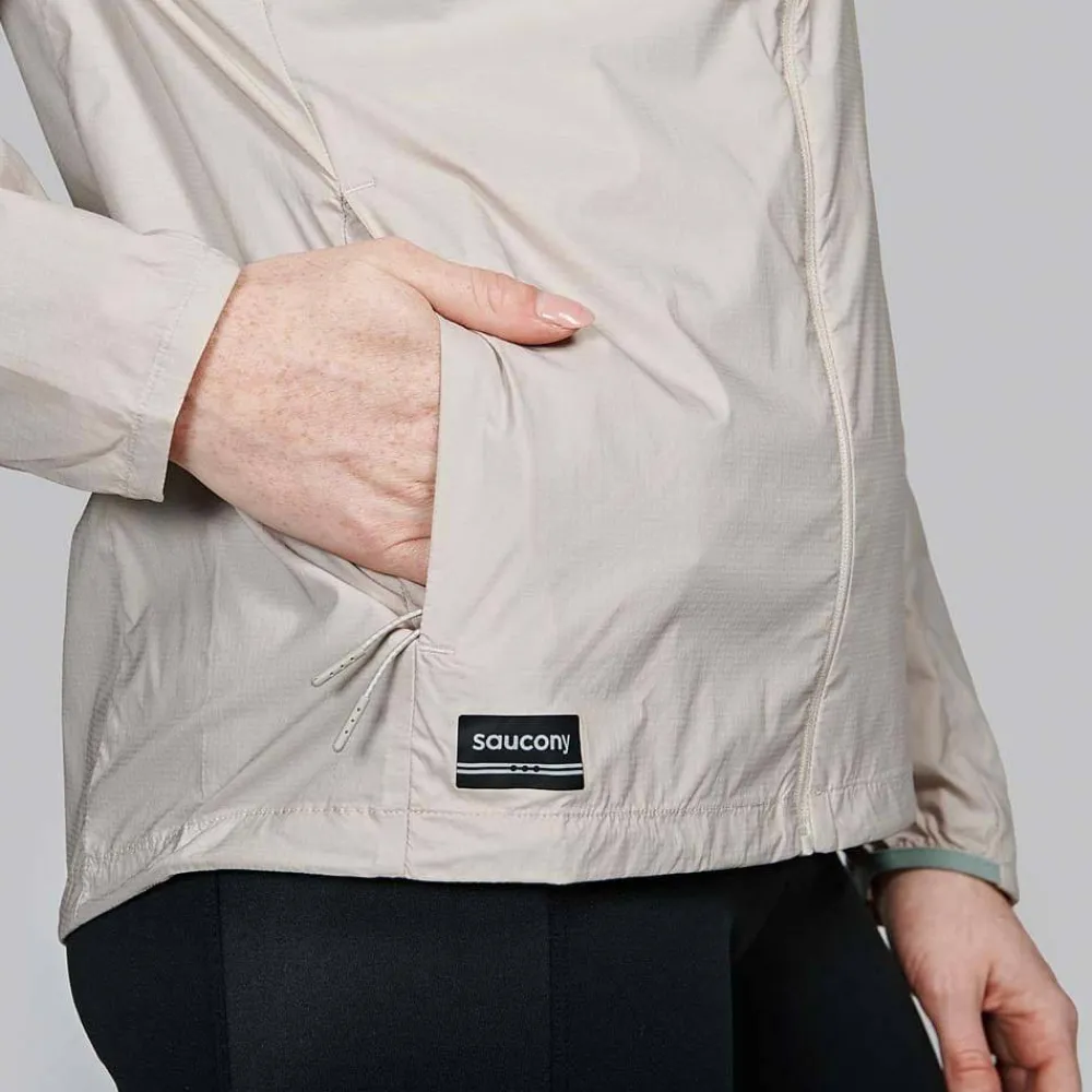 Saucony Women's Peregrine Packaway Jacket Oats Online
