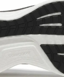 Saucony Women's Ride 18 Wide Black/White Sale