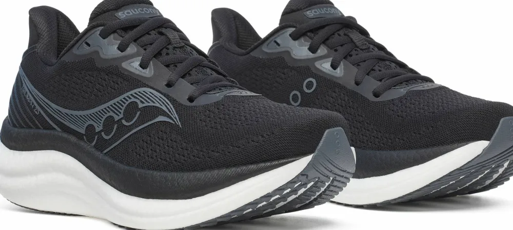 Saucony Women's Triumph 23 Black/White Hot