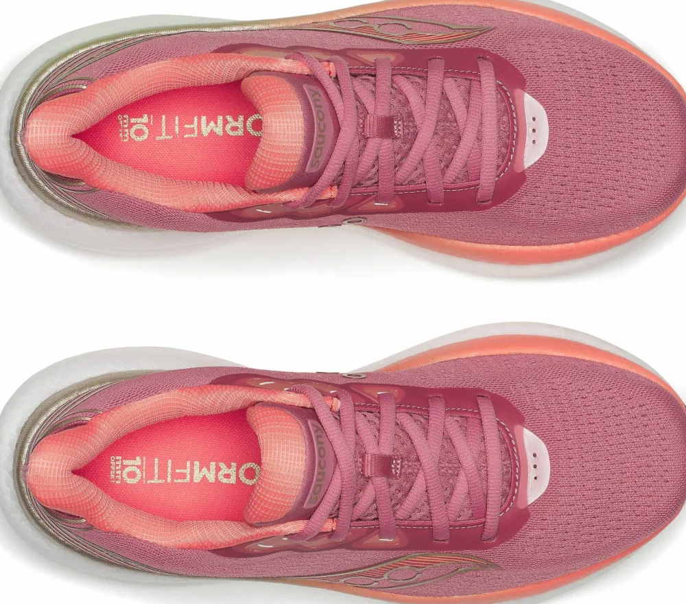 Saucony Women's Triumph 23 Mauve/Black Hot