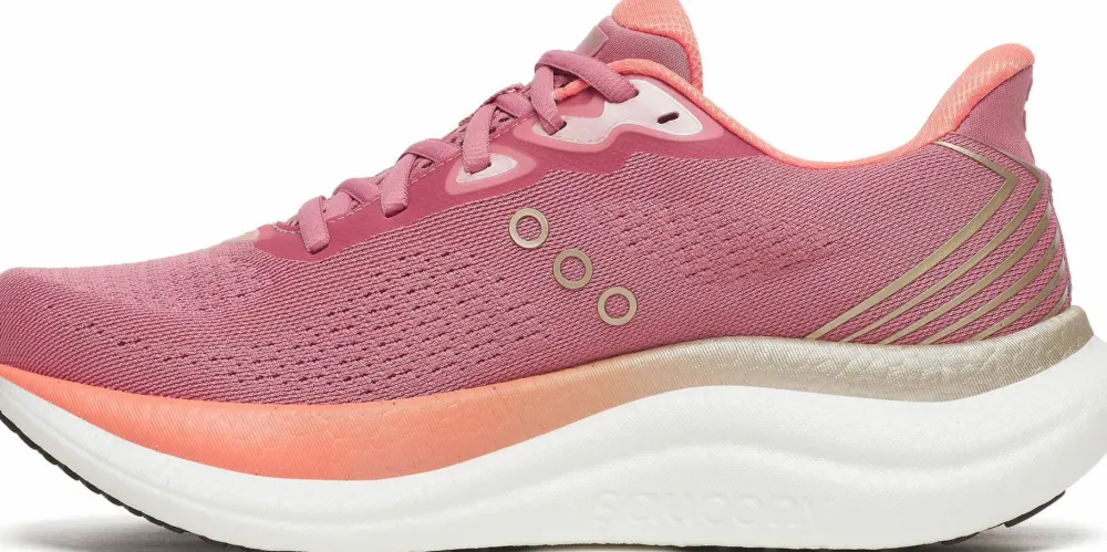 Saucony Women's Triumph 23 Mauve/Black Hot
