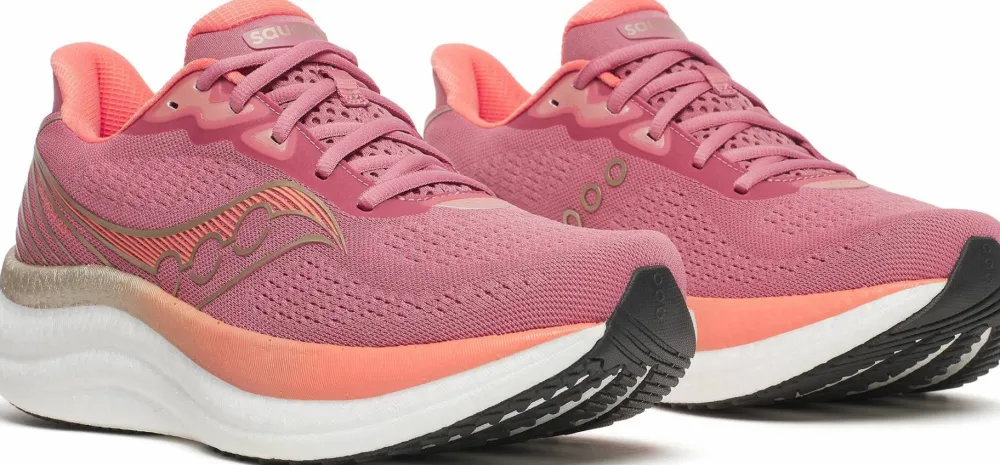 Saucony Women's Triumph 23 Mauve/Black Hot