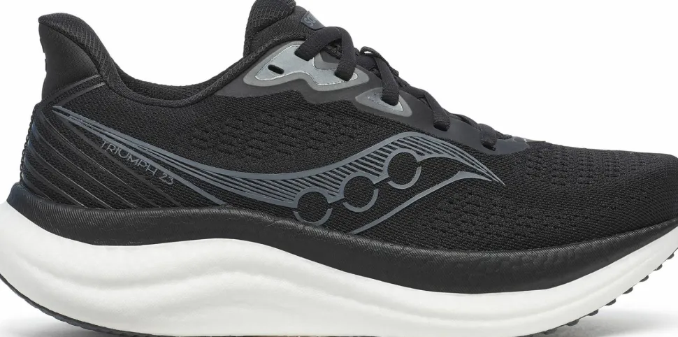 Saucony Women's Triumph 23 Wide Black/white