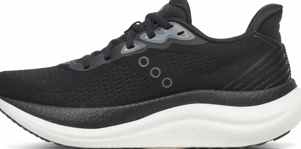 Saucony Women's Triumph 23 Wide Black/white