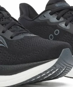 Saucony Women's Triumph 23 Wide Black/white