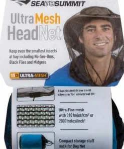 Sea To Summit Mosquito Headnet Ultramesh Black Clearance