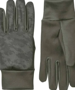 Sealskinz Water Repellent Skinz Print Nano Fleece Gloves Olive