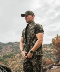 Seeland Men's Chaser Aero Camo Vest Invis Mpc Green
