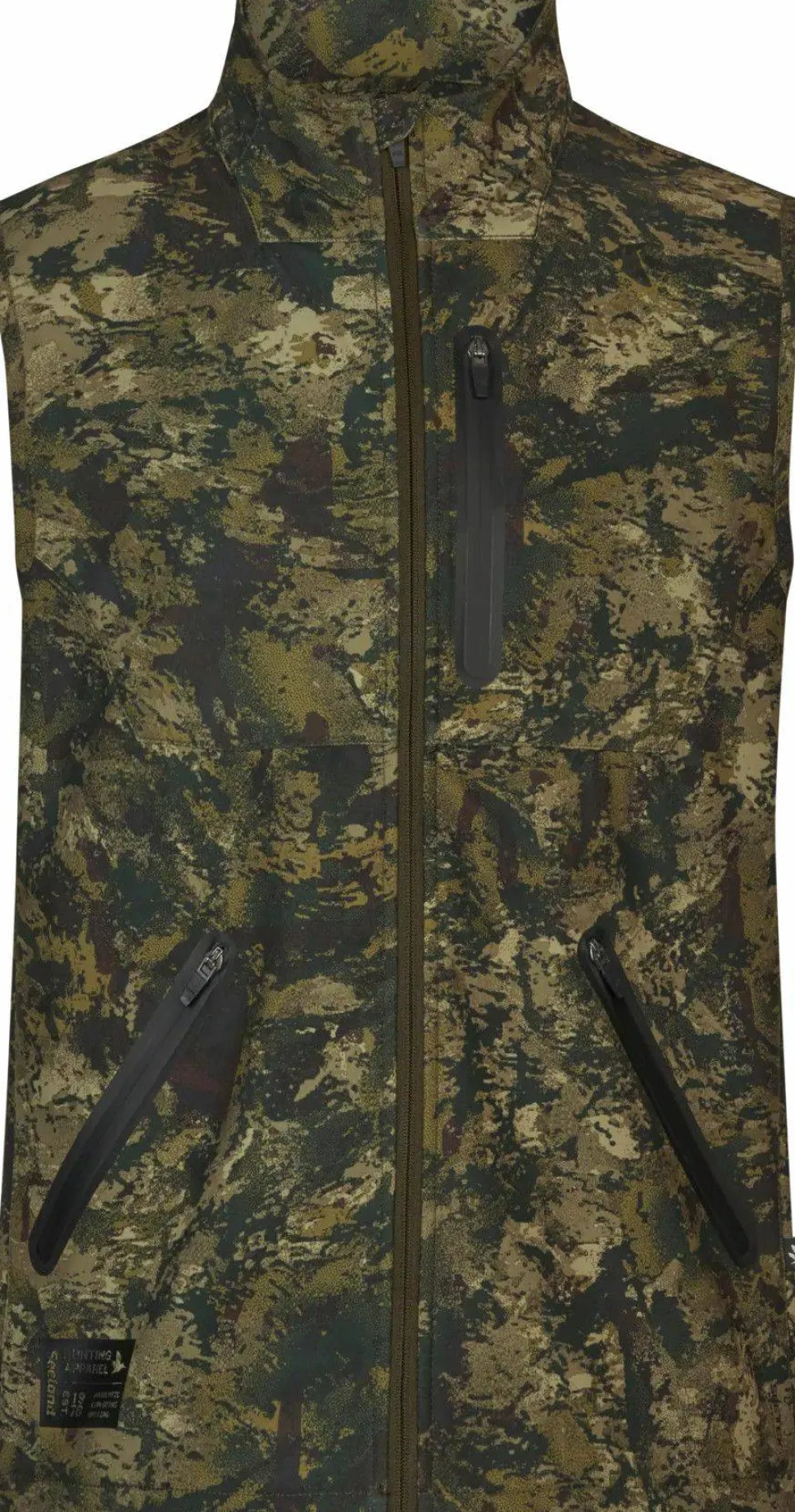 Seeland Men's Chaser Aero Camo Vest Invis Mpc Green