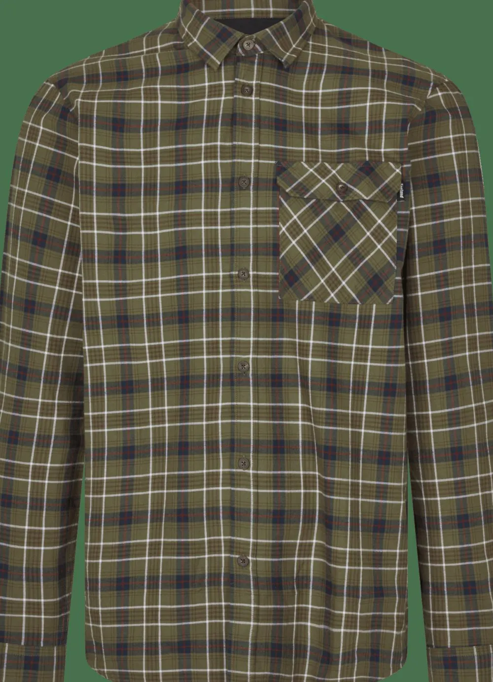 Seeland Men's Glen Flannel Shirt Grape Leaf/Dark Navy Check Discount
