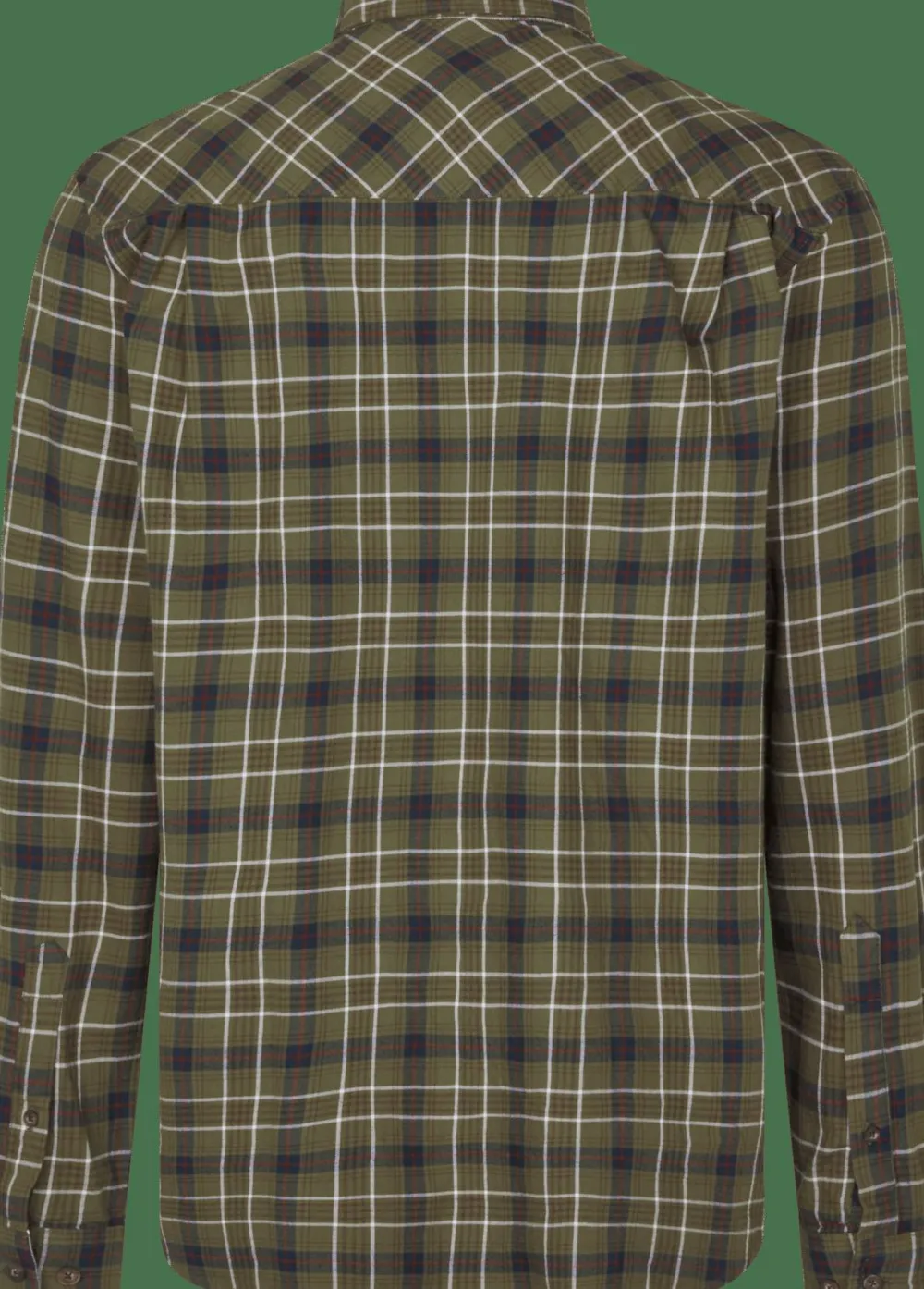 Seeland Men's Glen Flannel Shirt Grape Leaf/Dark Navy Check Discount