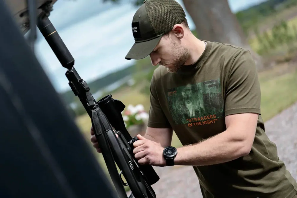 Seeland Men's Nightvision T-Shirt Pine Green
