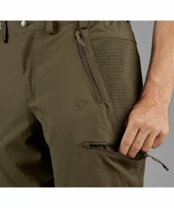 Seeland Men's Outdoor Reinforced Trousers Pine green Sale