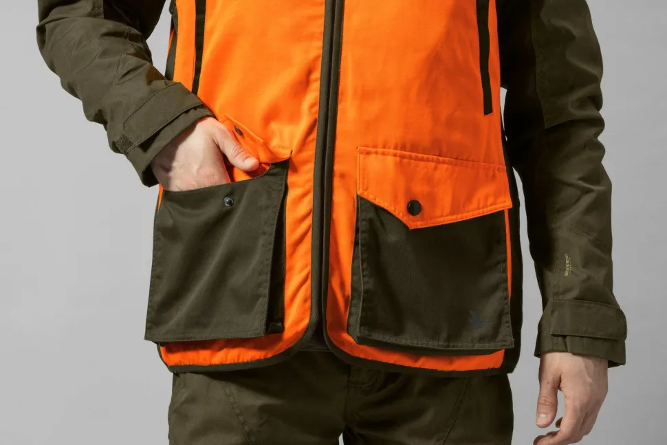 Seeland Men's Travo Vest Hi-Vis Orange