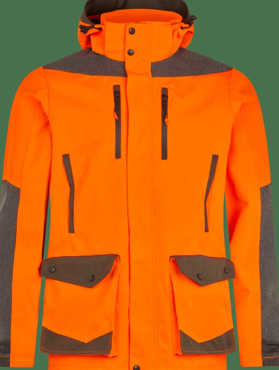 Seeland Men's Venture Rover Jacket Pine Green/Hi-Vis Orange
