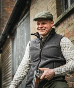 Seeland Men's Woodcock Earl Waistcoat Dark Grey Melange Sale