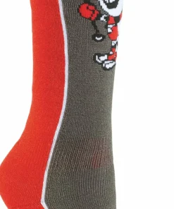 Seger Juniors' Snowbear Alpine Sock Red